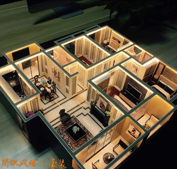  模型制作公司戶(hù)型案例