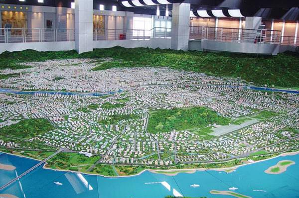 武漢城市規劃模型